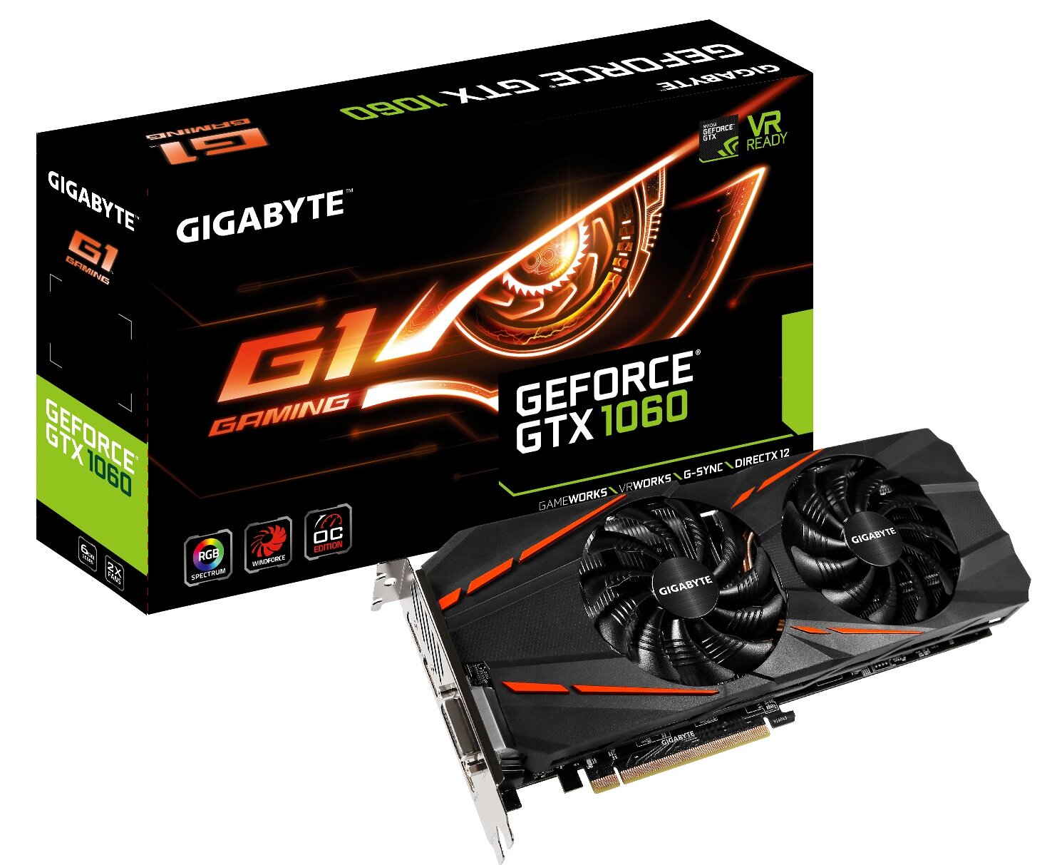 Card M N H Nh Gigabyte Geforce Gtx Gb Gddr Windforce Oc Gv N Wf Oc Gd